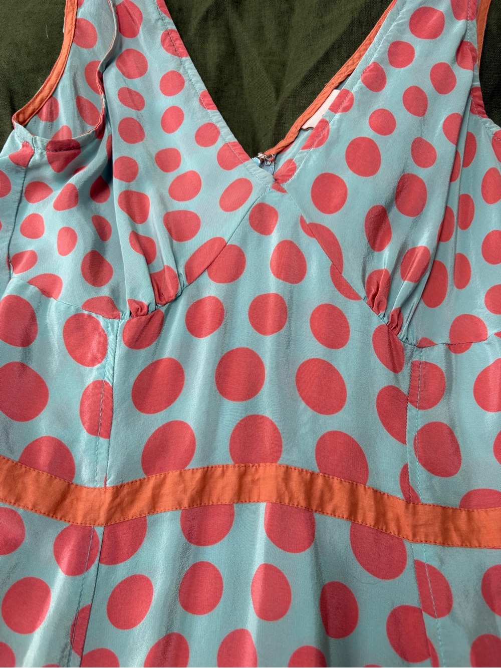 Plenty Anthropologie Silk Polka Dot Dress - Picture 5 of 5